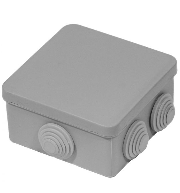 Коробка распределительная квадратная внешняя IP54,&nbsp;UEA (100х100x50)
