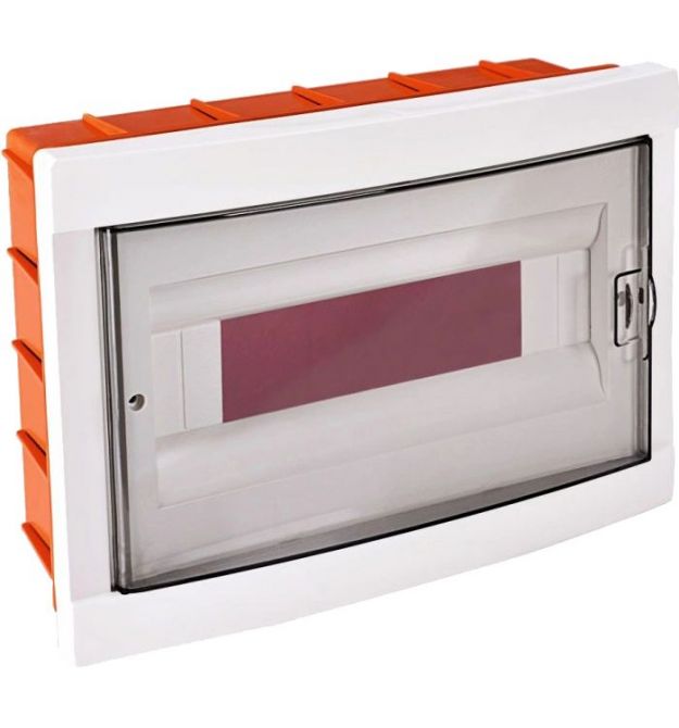 Корпус пластиковый 8 модульный навесной AP-UEA