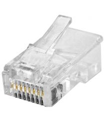Коннектор (100 шт-уп.) Q100, Box Tyco RJ-45 8P8C UTP Cat-5 (TCRJ45-UTP)