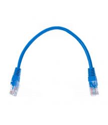 Патч-корд мережевий E-NET UTP, RJ-45, CAT.5-CAT.6, 0.3m