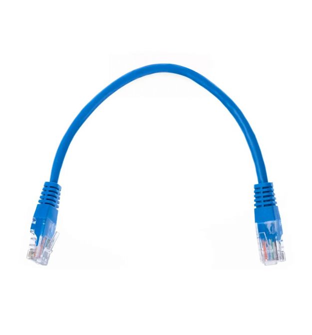 Патч-корд сетевой E-NET UTP, RJ-45, CAT.5-CAT.6, 0.3m