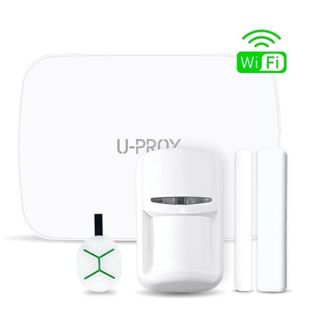 Комплект бездротової сигналізації U-Prox MPX L KF kit White з LTE-GSM (4G-2G), WiFi