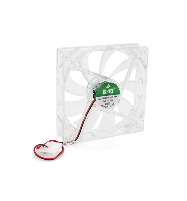 Кулер корпусной 12025 LED RGB Fan DC sleeve fan 3pin+4pin