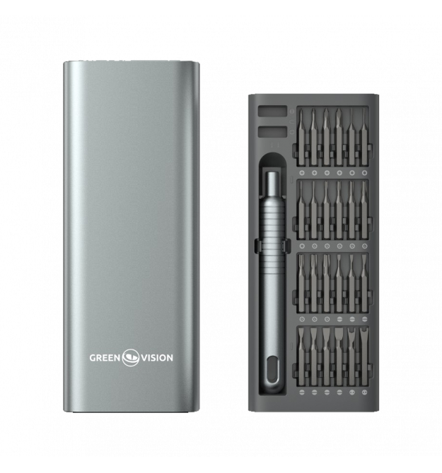 Набір прецизійних викруток GreenVision 51 в 1