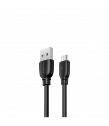 Кабель Remax Suji Pro USB 2.0 to microUSB 2.4A 1M Черный (RC-138m-b)