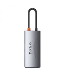 USB Hub Baseus Metal Gleam Series 4-in-1 Multifunctional Type-C Сірий (CAHUB-CY0G)