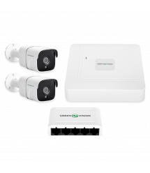 Комплект видеонаблюдения на 2 камеры GV-IP-K-W68/02 4MP (Lite)