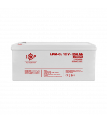 Аккумулятор гелевый LPM-GL 12V - 250 Ah