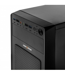 Корпус LP 6108 - 400w 12cm MATX, 2xUSB3.0+2xUSB2.0