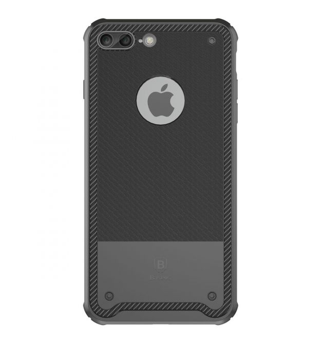 Чехол Baseus для iPhone 8 Plus/7 Plus Shield Black (ARAPIPH7P-TS01)