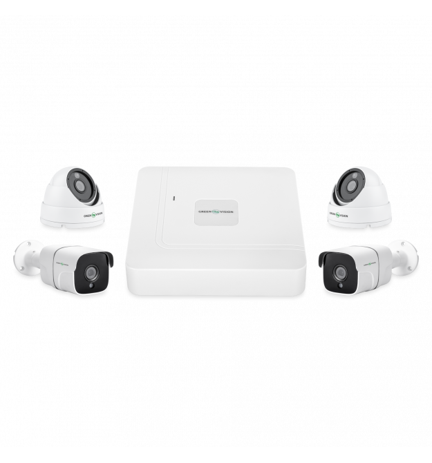 Комплект видеонаблюдения на 4 камеры GV-K-W66/4 5MP