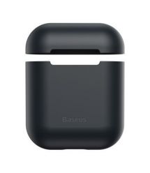 Чохол Baseus для навушників AirPods Черный (WIAPPOD-BZ01)