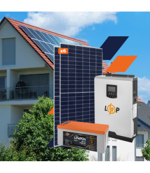 Обладнання для сонячної електростанції (СЕС) Преміум 3,5 kW АКБ 4 kWh LiFePO4 160 Ah