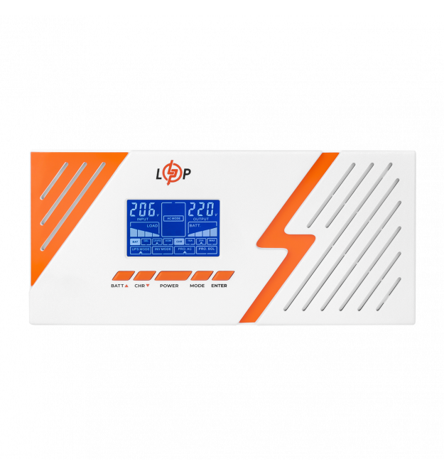 ИБП с правильной синусоидой 12V LPM-PSW-1500VA (1050Вт) White