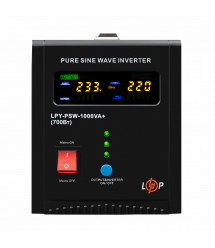 ИБП LogicPower LPY-PSW-1000VA+ (700Вт) 10A/15A с правильной синусоидой 12V