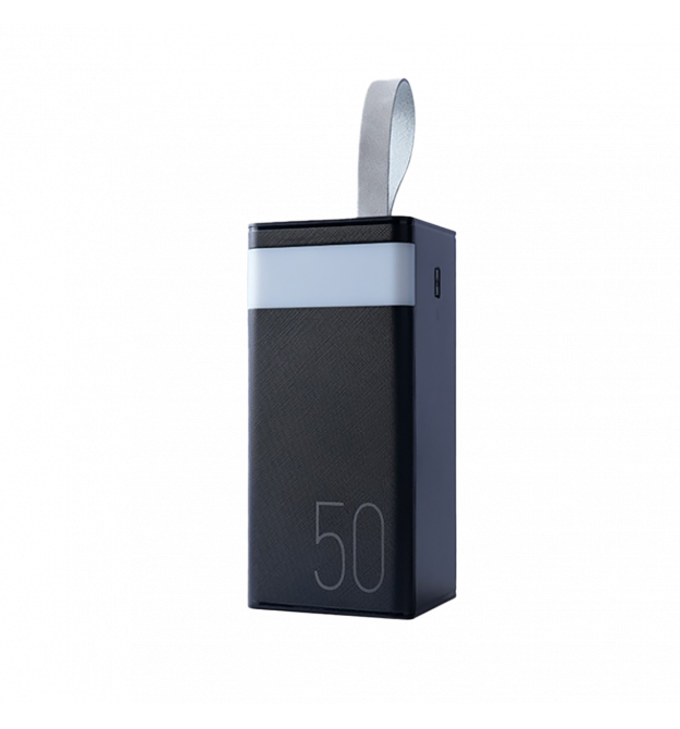 Внешний аккумулятор Remax Chinen 50000mAh QC 22.5W LED лампа Черный (RPP-321)