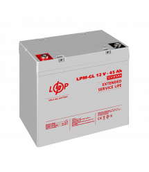 Акумулятор гелевий LPM-GL 12V - 45 Ah