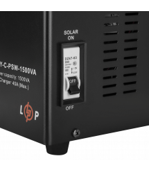 Солнечный инвертор (ИБП) LogicPower LPY-С-PSW-1500VA (1050Вт) MPPT 24V