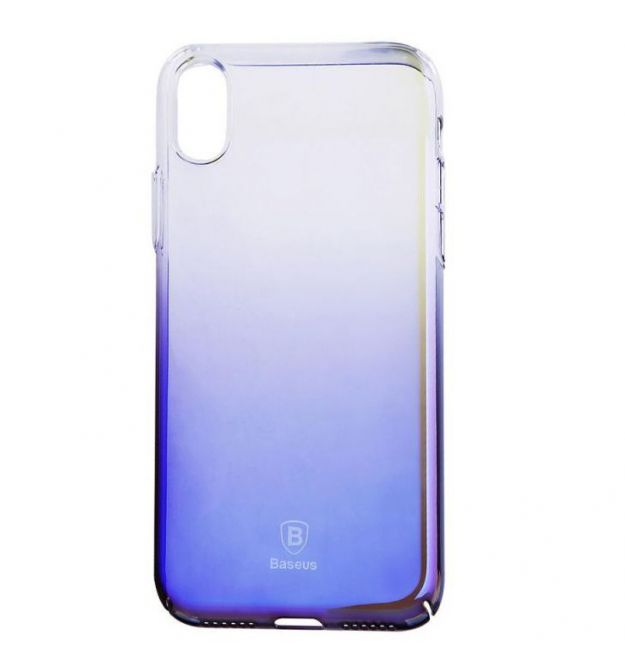 Чохол Baseus для iPhone X/Xs Glaze Purple (WIAPIPHX-GC01)