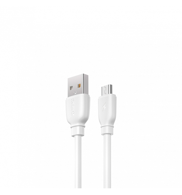 Кабель Remax Suji Pro USB 2.0 to microUSB 2.4A 1M Белый (RC-138m-w)