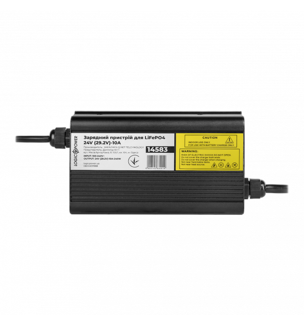 Зарядний пристрій для акумуляторів LiFePO4 24V (29.2V)-10A-240W