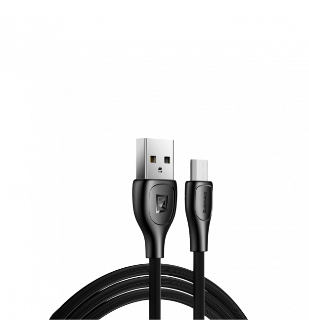 Кабель Remax Lesu Pro USB 2.0 to microUSB 2.1A 1M Черный (RC-160m-b)