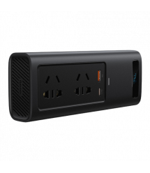 Автомобильный инвертор Baseus In-car 150W 220V EU Черный (CRNBQ-A01)
