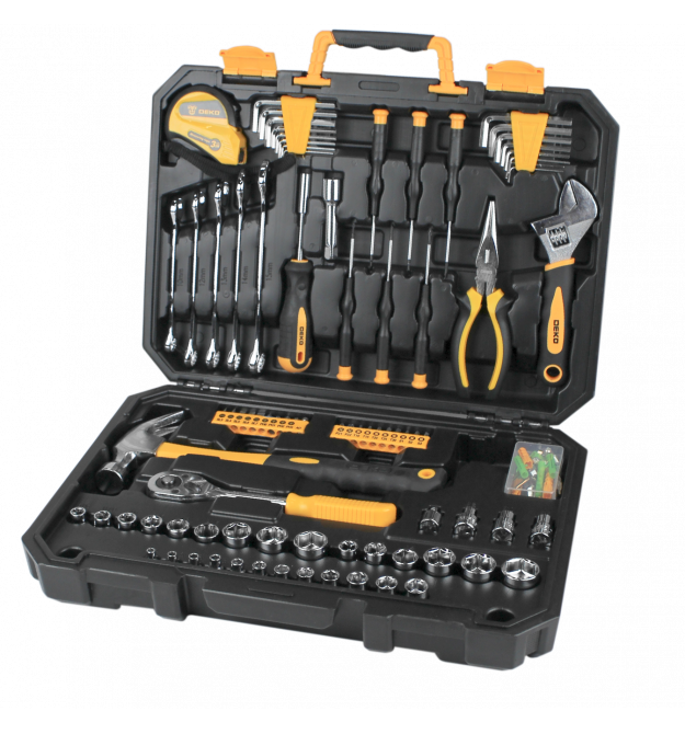 Набір інструментів DEKO 12186 (128шт.)