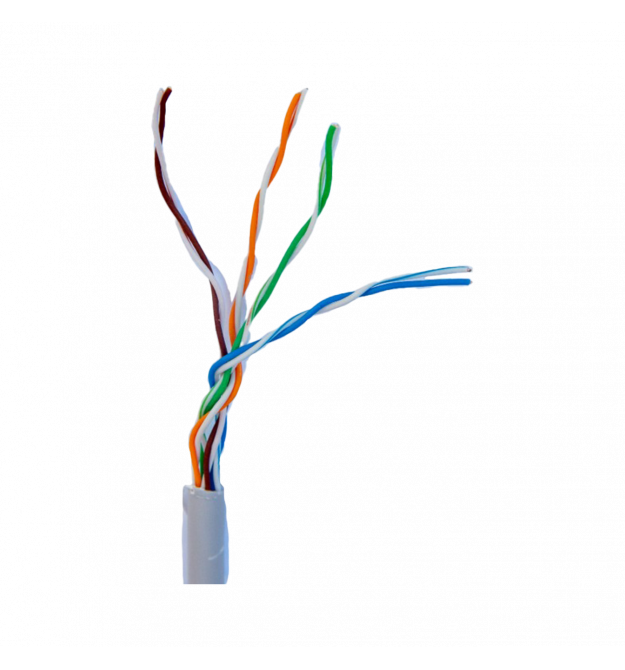 Кабель сетевой витая пара Gear САТ.5E UTP-CU-4Px2x0.51, 305м