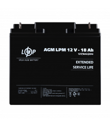 Аккумулятор AGM LPM 12V - 18 Ah для Mercedes