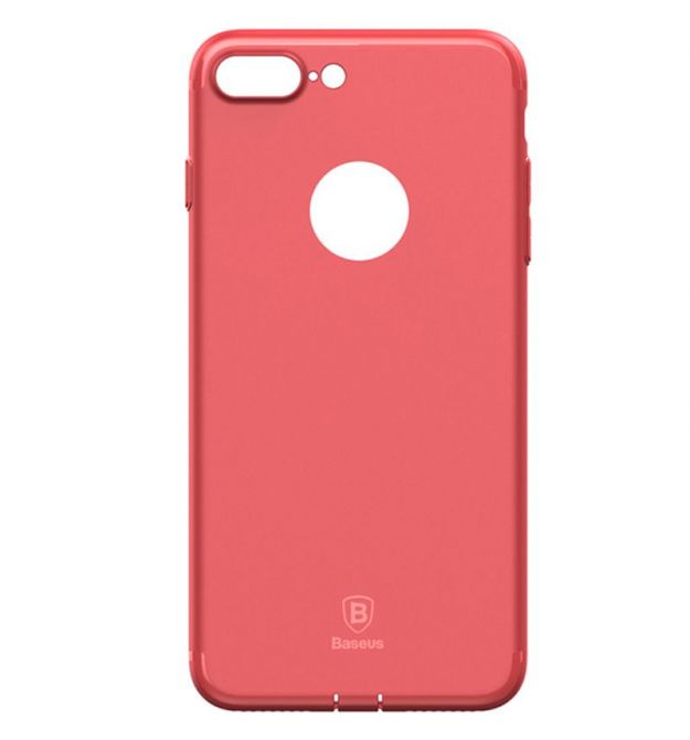Чохол Baseus для iPhone 8 Plus/7 Plus Simple Solid Red (ARAPIPH7P-MS09)