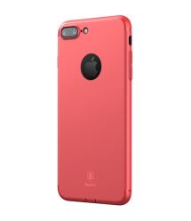 Чохол Baseus для iPhone 8 Plus/7 Plus Simple Solid Red (ARAPIPH7P-MS09)