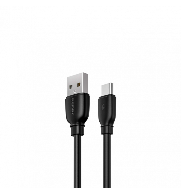 Кабель Remax Suji Pro USB 2.0 to Type-C 2.4A 1M Черный (RC-138a-b)