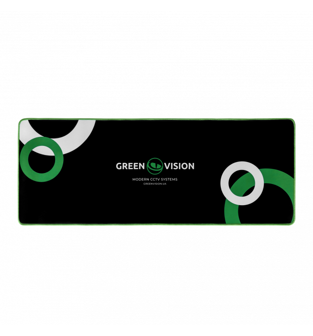 Коврик для мыши GreenVision черный (300*800*3 мм)