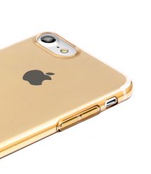 Чохол Baseus для iPhone SE 2020/8/7 Simple Pluggy Gold (ARAPIPH7-A0V)