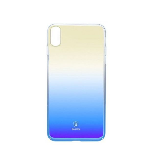 Чехол Baseus для iPhone X/Xs Glaze blue (WIAPIPHX-GC03)