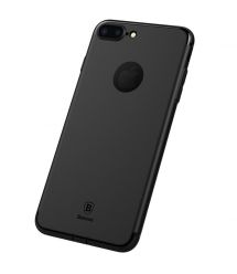 Чохол Baseus для iPhone 8 Plus/7 Plus Simple Solid Black (ARAPIPH7P-MS01)