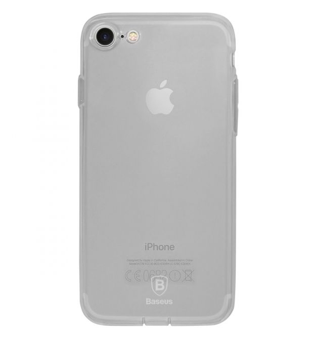 Чохол Baseus для iPhone SE 2020/8/7 Simple Pluggy Clear (ARAPIPH7-A02)