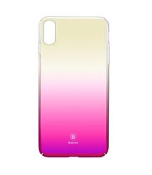 Чохол Baseus для iPhone X/Xs Glaze pink (WIAPIPHX-GC04)