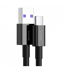 Кабель Baseus Superior USB 2.0 to Type-C 66W 2M Черный (CATYS-A01)