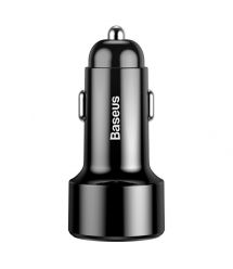 Автомобильное зарядное устройство Baseus Magic Series Dual-USB QC 3.0 45W Black (CCMLC20A-01)