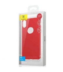 Чохол Baseus для iPhone X/X Soft Case Red (WIAPIPHX-SJ09)