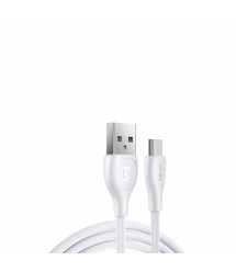 Кабель Remax Lesu Pro USB 2.0 to microUSB 2.1A 1M Белый (RC-160m-w)