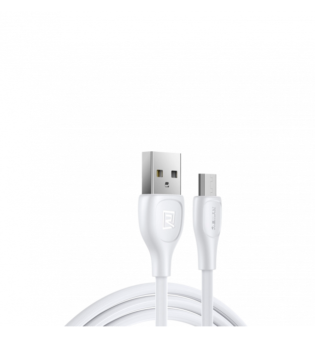 Кабель Remax Lesu Pro USB 2.0 to microUSB 2.1A 1M Белый (RC-160m-w)