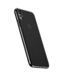 Чехол Baseus для iPhone Xr Simplicity Прозрачный Черный (ARAPIPH61-A01)