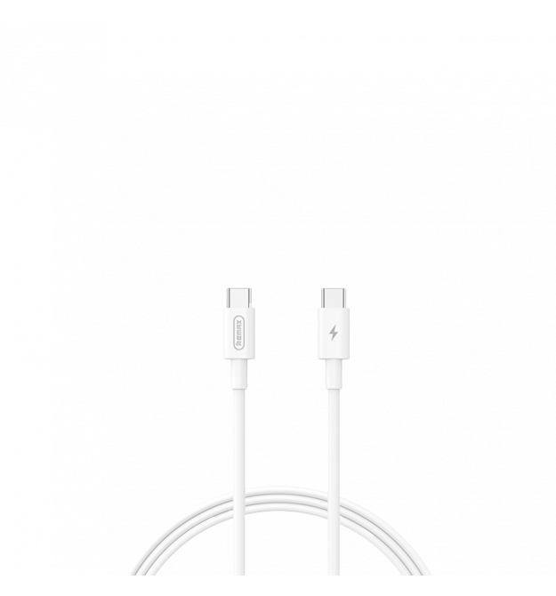 Кабель Remax Marlik Type-C to Type-C 65W 1M Белый (RC-191)