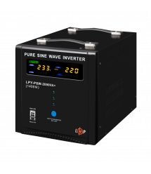 ДБЖ LogicPower LPY-PSW-2000VA+ (1400Вт) 10A/20A з правильною синусоїдою 24V