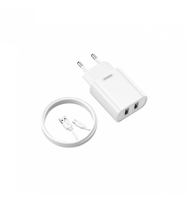Сетевое зарядное устройство Remax Jane + кабель USB 2.0 to Type-C 1М Белый (RP-U35-С)
