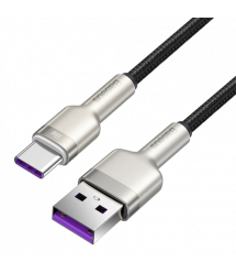 Кабель Baseus Cafule USB 2.0 to Type-C 66W 1M Черный (CAKF000101)