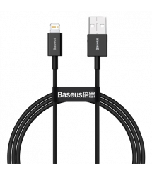 Кабель Baseus Superior USB 2.0 to Lightning 2.4А 1M Черный (CALYS-A01)